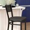 Flash Furniture Restaurant Stool, Grid Back, Black Seat XU-DG-60116-GRD-BAR-BLKV-GG - alternate 6